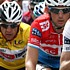 Frank Schleck pendant la dix-huitime tape du Tour de France 2008